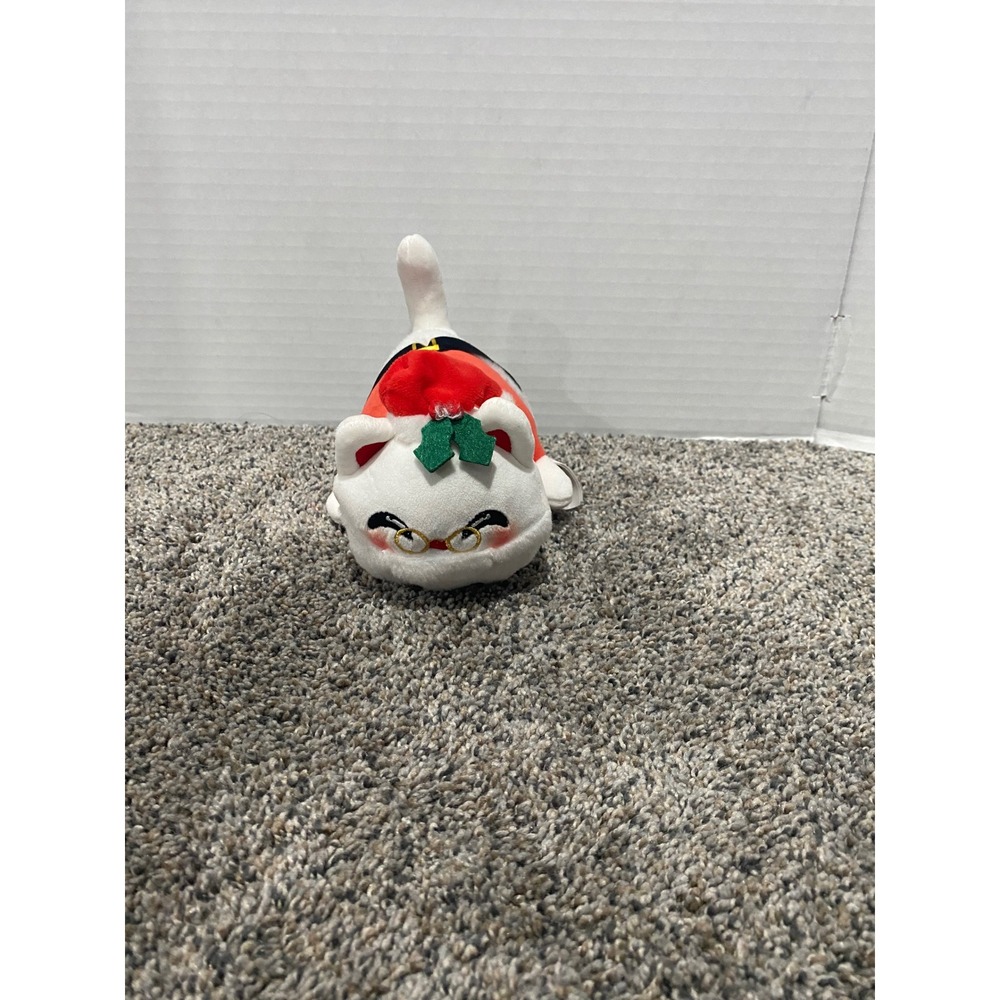 Plush Toy Aphmau Unisex White Excellent Santa Christmas MeeMeows